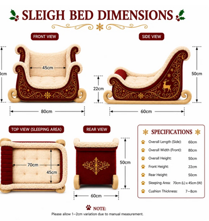 Holiday Hound Christmas Pet Beds